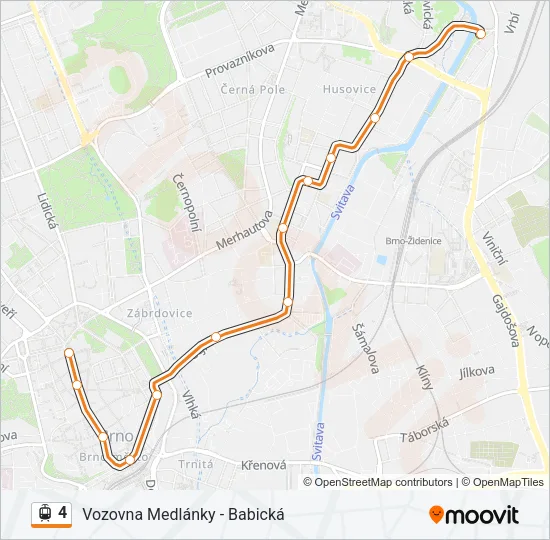 4 Light Rail Line Map
