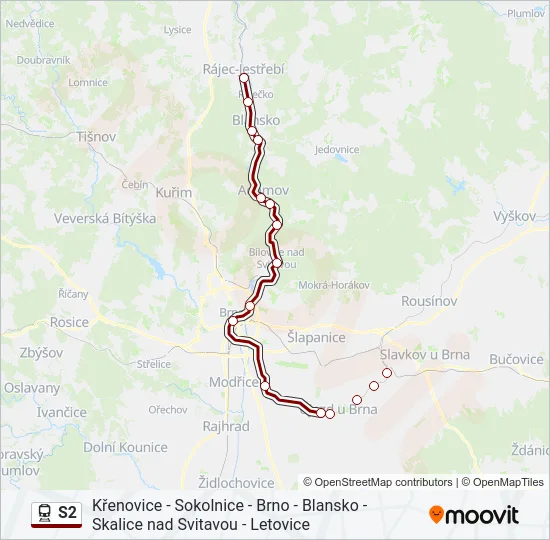 S2  Mapa linky