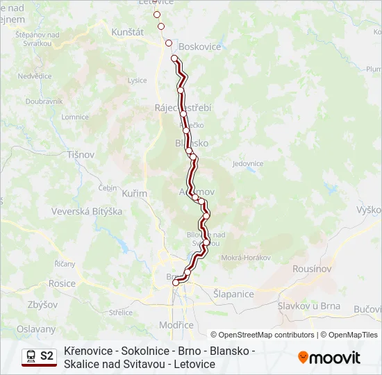 S2  Mapa linky