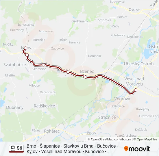 S6  Mapa linky