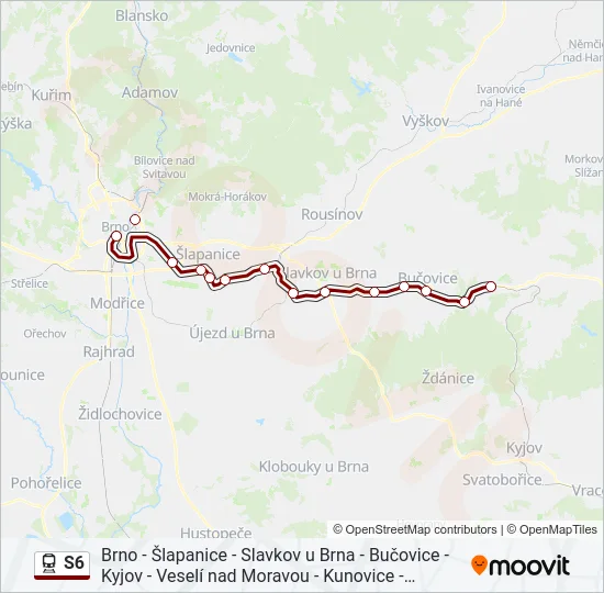 S6  Line Map