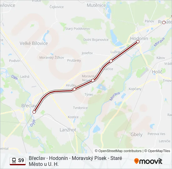 S9  Mapa linky