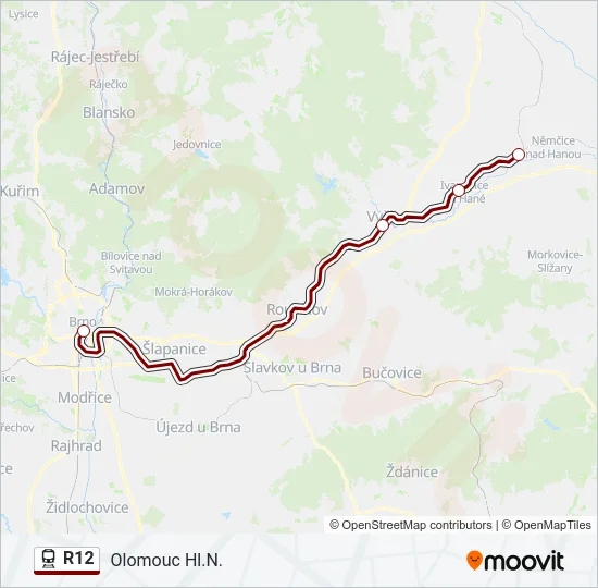 R12  Line Map