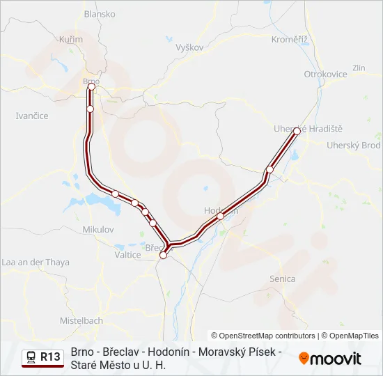 R13  Line Map