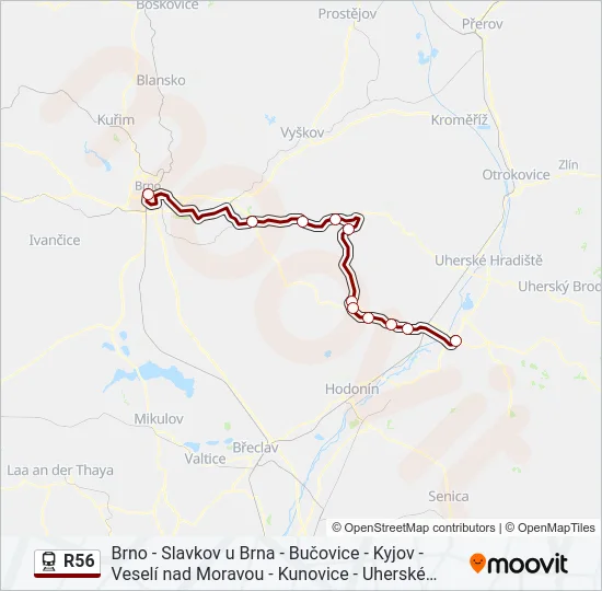 R56  Line Map