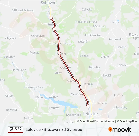 S22  Line Map