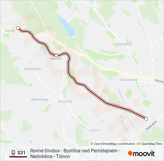 S31  Mapa linky