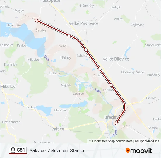S51  Line Map