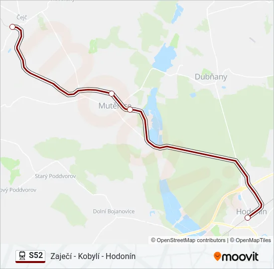 S52  Line Map