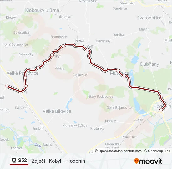 S52  Line Map