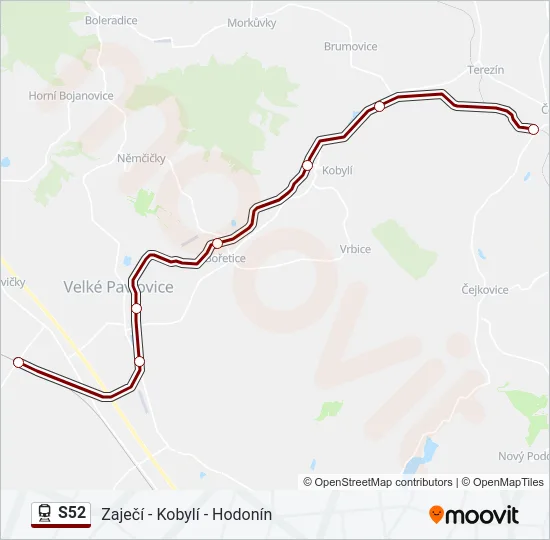 S52  Line Map