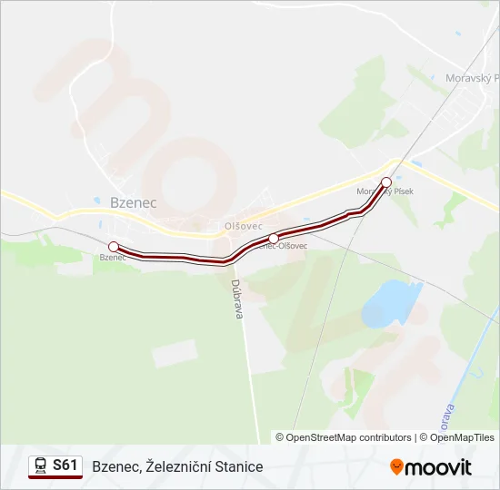 S61  Line Map