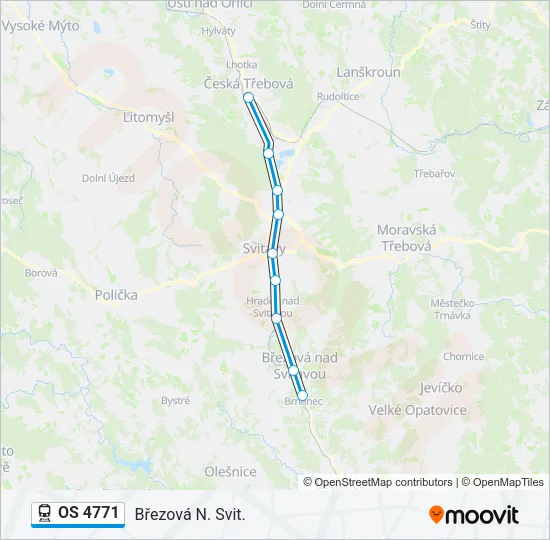 OS 4771 Train Line Map