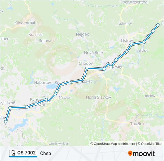 OS 7002 Train Line Map