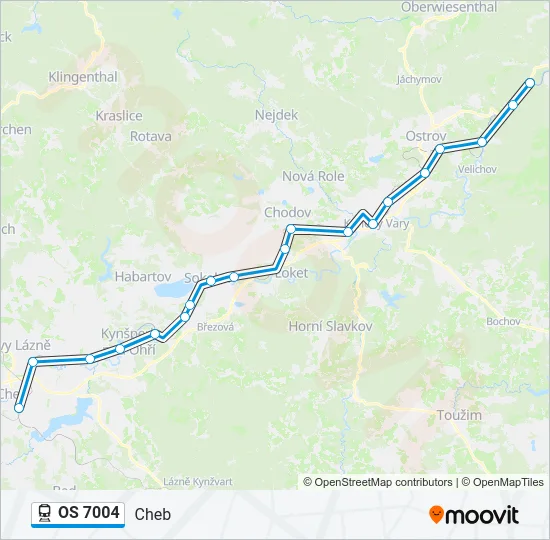 OS 7004 Train Line Map