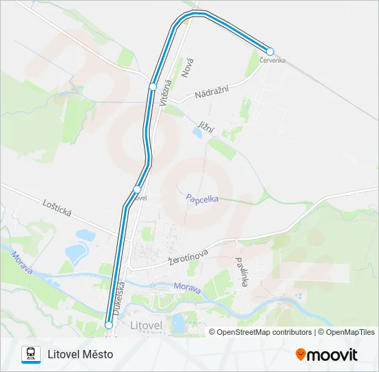 OS 13859 Train Line Map