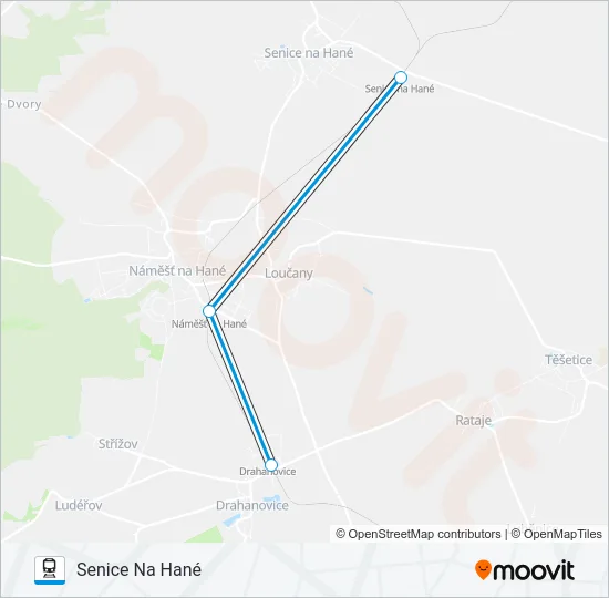 OS 14010 Train Line Map