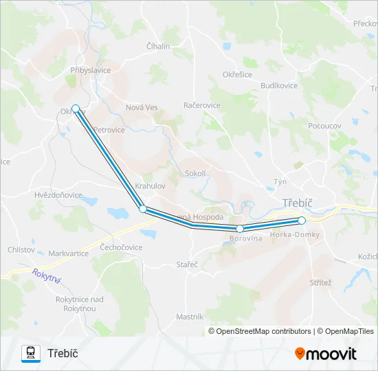 OS 14805 Train Line Map
