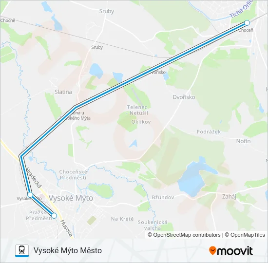 OS 15070 Train Line Map
