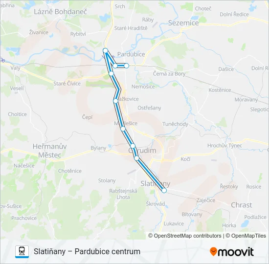 OS 15204 Train Line Map