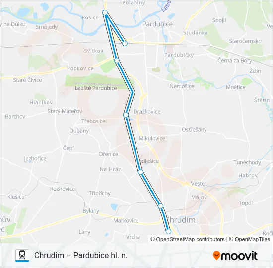 OS 15212 Train Line Map