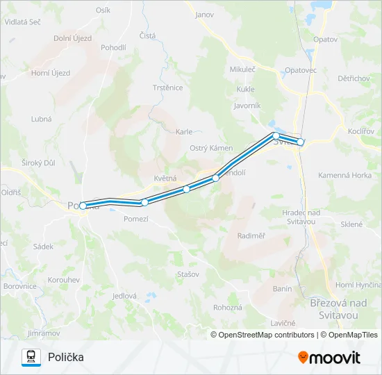 OS 15248 Train Line Map