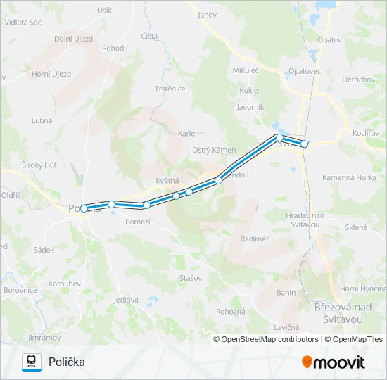 OS 15280 Train Line Map