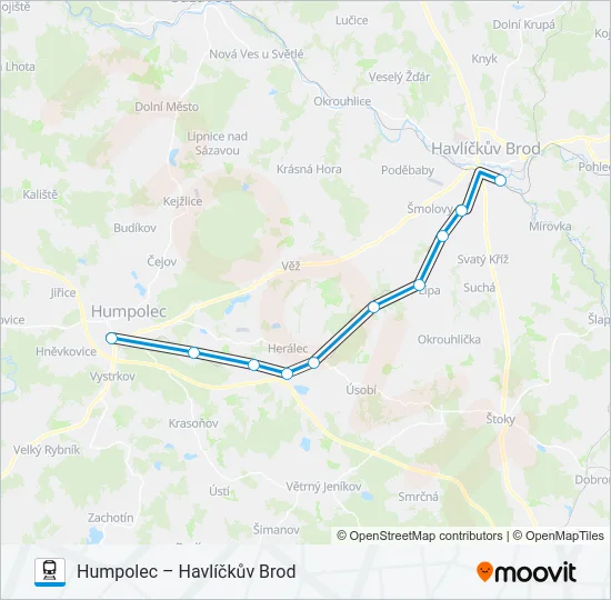 OS 15967 Train Line Map