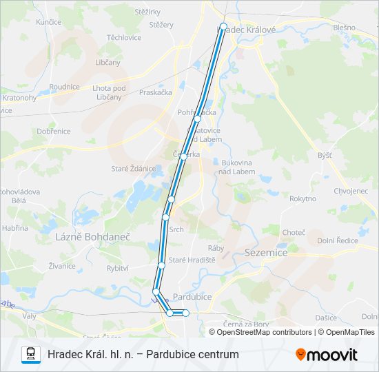 OS 16215 train Line Map