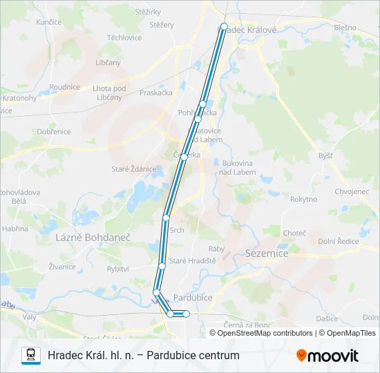OS 16233 Train Line Map
