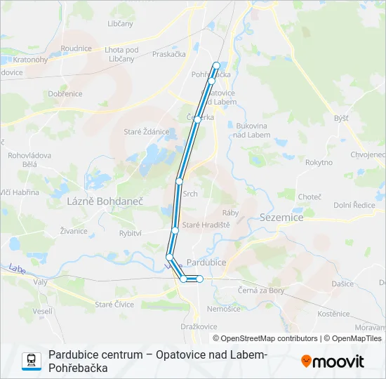 OS 16256 Train Line Map
