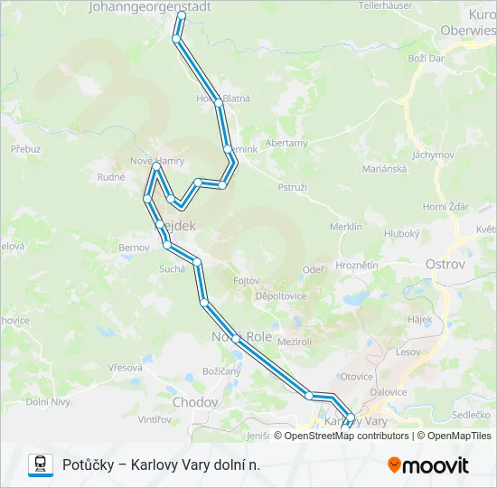 OS 17103 Train Line Map