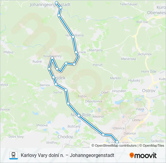 OS 17110 Train Line Map