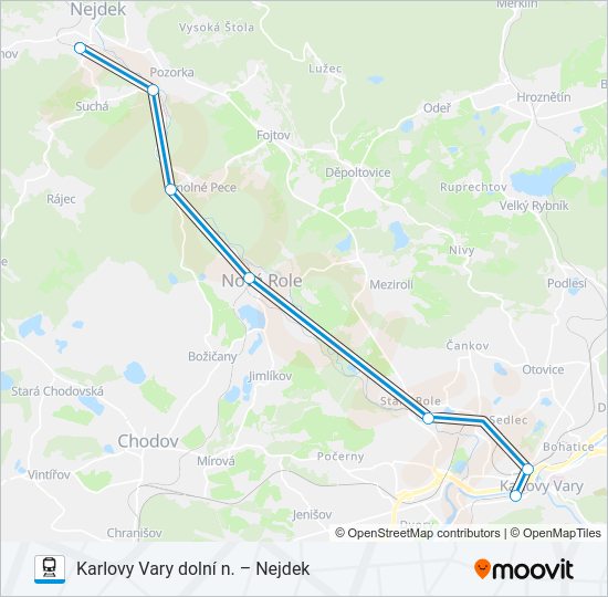 OS 17136 Train Line Map