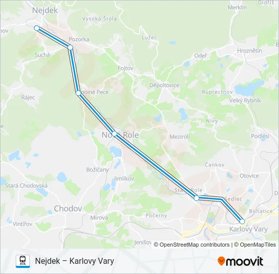 OS 17137 Train Line Map