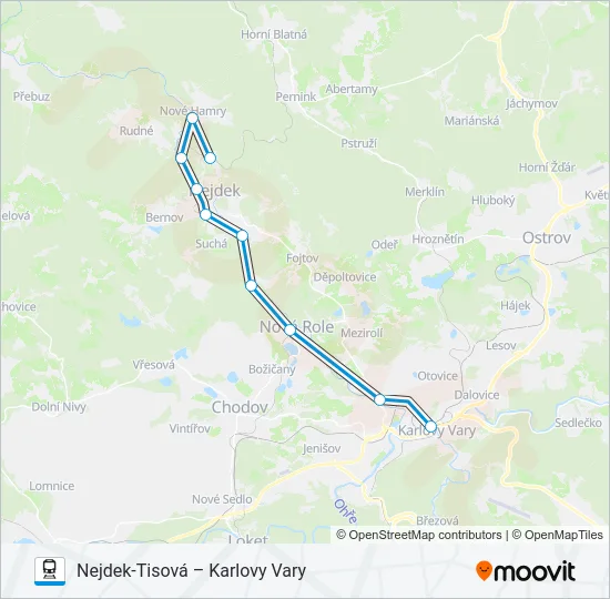OS 17137 Train Line Map