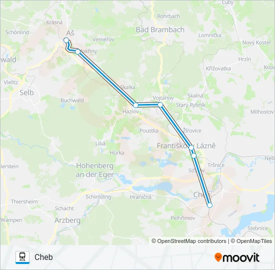 OS 17201 Train Line Map