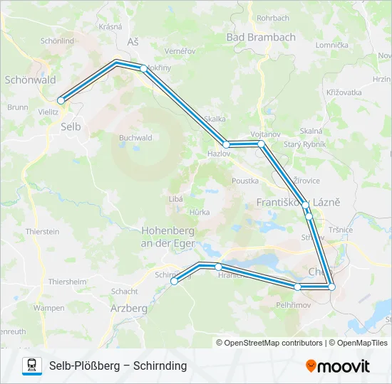 OS 20873 Train Line Map