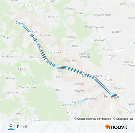 OS 24710 Train Line Map