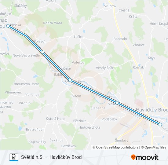 OS 24871 Train Line Map