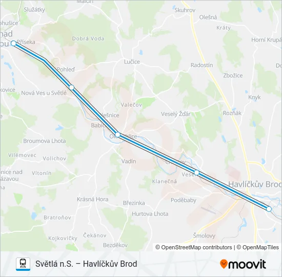 OS 24871 Train Line Map