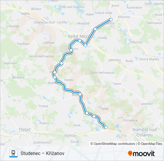 OS 24908 Train Line Map