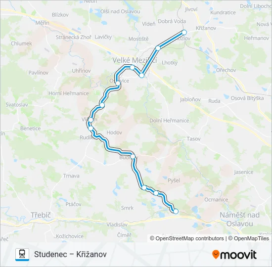OS 24914 Train Line Map