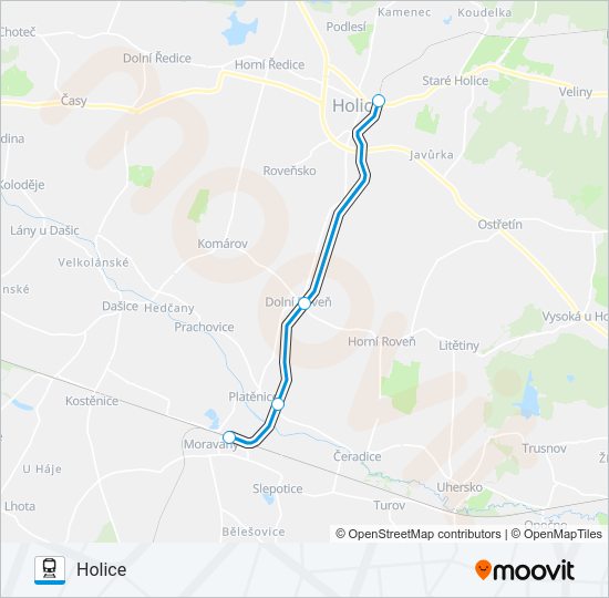 OS 25344 Train Line Map