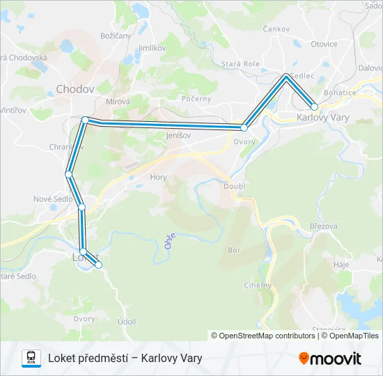 OS 27101 Train Line Map