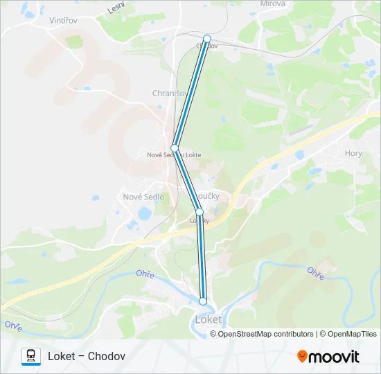OS 27127 Train Line Map