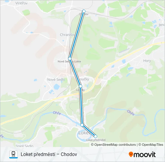 OS 27131 Train Line Map