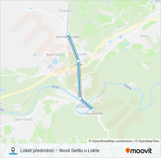 OS 27143 Train Line Map