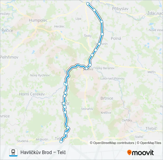 OS 28303 Train Line Map