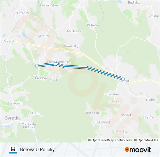 Автобус OS 15237: карта маршрута